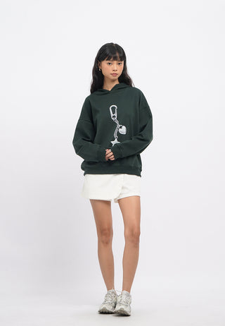Oversized Long Sleeve Graphic Hoodies