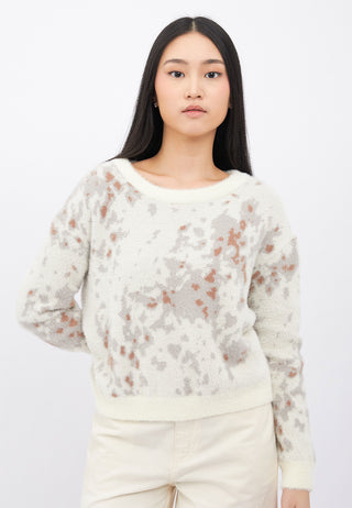 Oversized Long Sleeve Furry Sweater