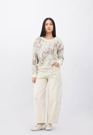 Oversized Long Sleeve Furry Sweater
