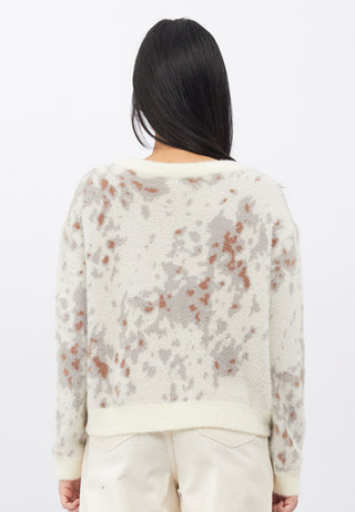 Oversized Long Sleeve Furry Sweater