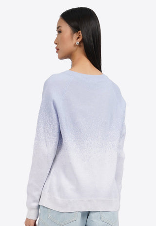 Long Sleeve Gradient Sweater
