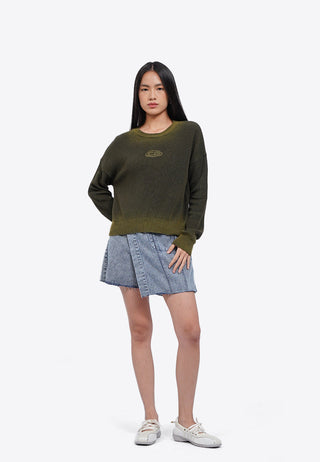 Long Sleeve Ombre Sweater