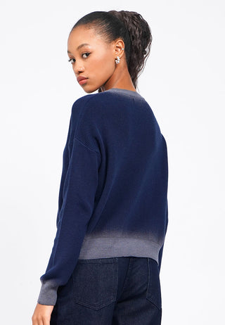 Long Sleeve Ombre Sweater