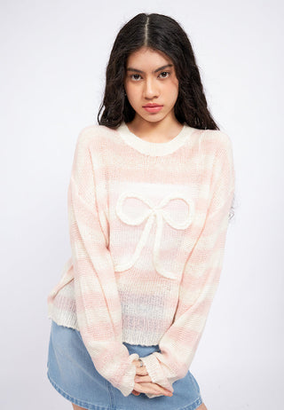 Oversized Patches Long Sleeve Sweater