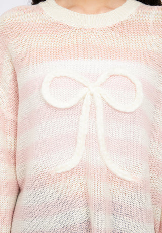 Oversized Patches Long Sleeve Sweater