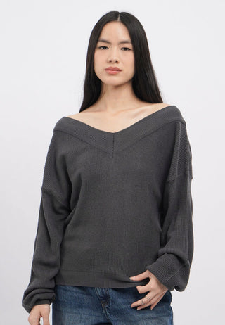 Long Sleeve V-Neck Sweater