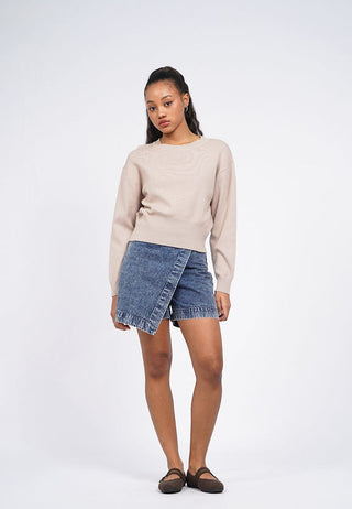 Crew Neck Long Sleeve Sweater