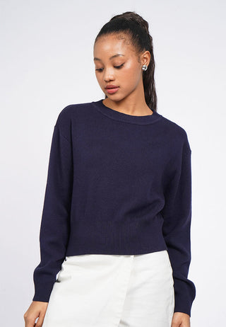 Crew Neck Long Sleeve Sweater
