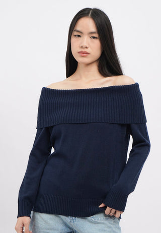 Oversized Off Shoulder Sweater