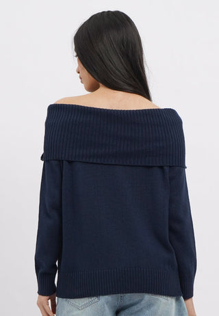 Oversized Off Shoulder Sweater