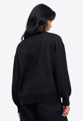 Oversized Long Sleeve Fur Sweater