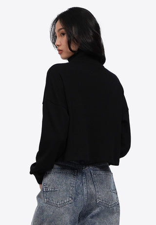 Half Zip Long Sleeve Top