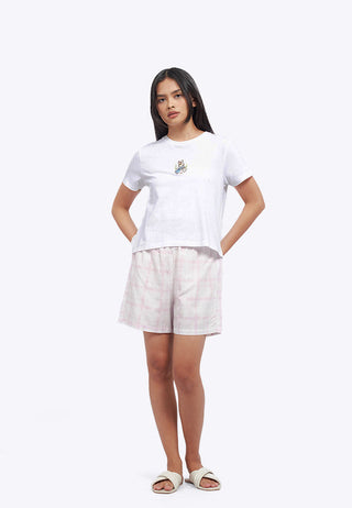 Short Sleeve Tee and Shorts Pajama Set