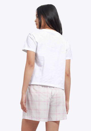 Short Sleeve Tee and Shorts Pajama Set