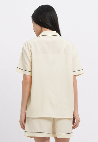 Short Sleeve Pajama Set with Shorts