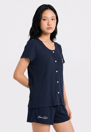 Short Sleeve Top & Shorts Pajama Set