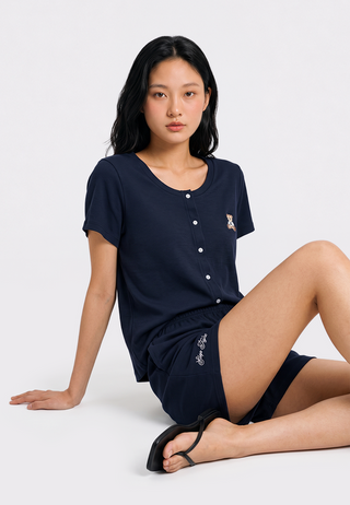 Short Sleeve Top & Shorts Pajama Set