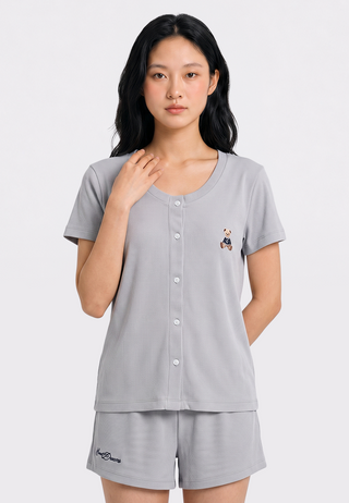 Short Sleeve Top & Shorts Pajama Set