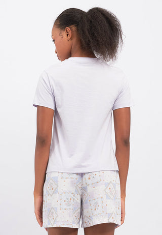 Printed T-Shirt & Short Pajama Set