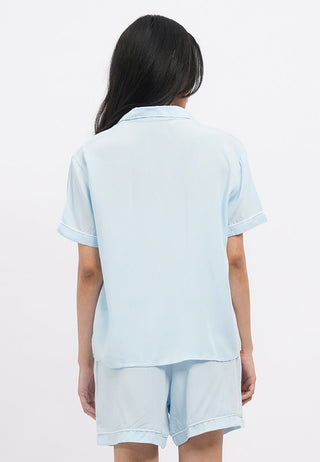 Short Sleeve Pajama Set with Shorts