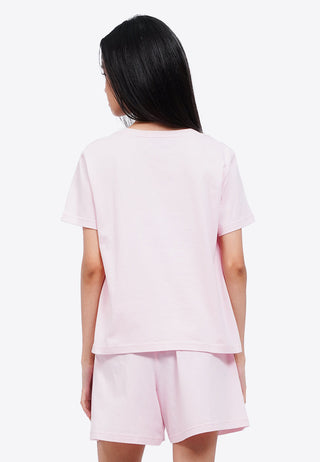 Short Sleeve T-Shirt Pajama Set
