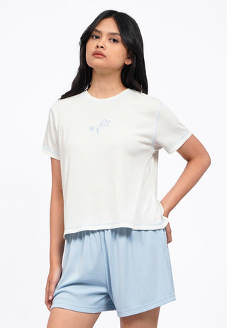 T-Shirt Pajama Set with Shorts