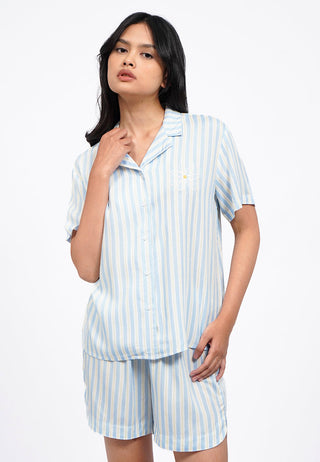 Stripes Pajama Set with Shorts