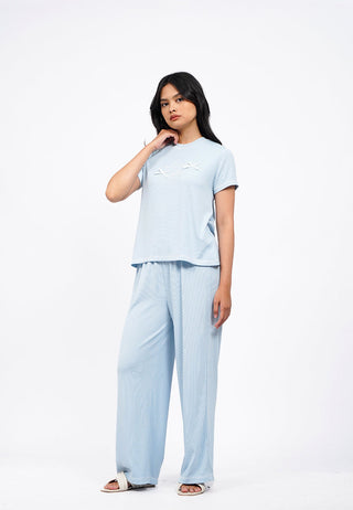 T-Shirt Pajama Set with Long Pants
