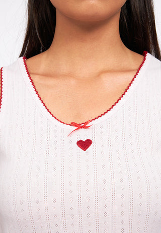 Sleeveless Pajama Set with Short Pants