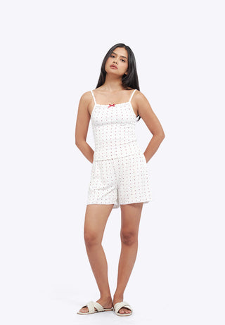 Tanktop and Shorts Pajama Set