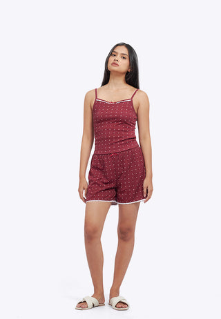 Tanktop and Shorts Pajama Set