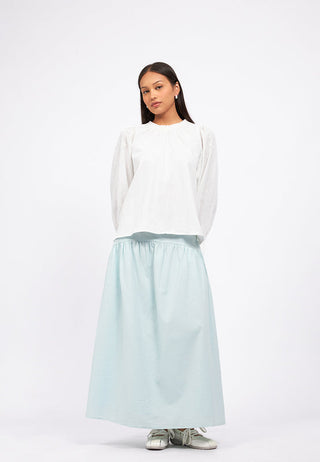 Regular Fit Textured Maxi Skirt