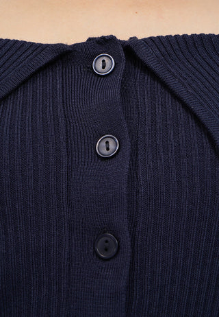 Button Up Off Shoulder Top