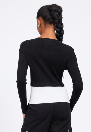 Double Layered Long Sleeve Top