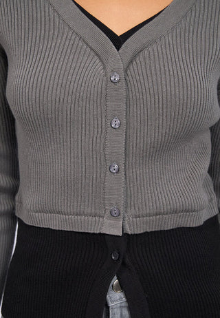 Double Layered Long Sleeve Top