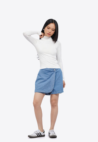 High Neck Long Sleeve Top