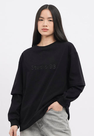 Double Layer Long Sleeve T-Shirt