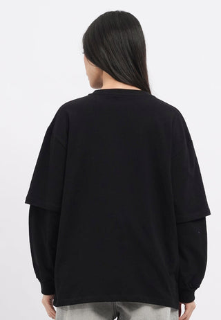 Double Layer Long Sleeve T-Shirt