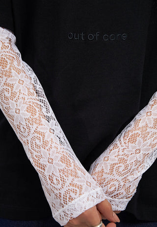 Oversized Double Layer Lace Top