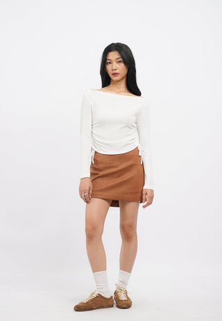 Off Shoulder Long Sleeve Top