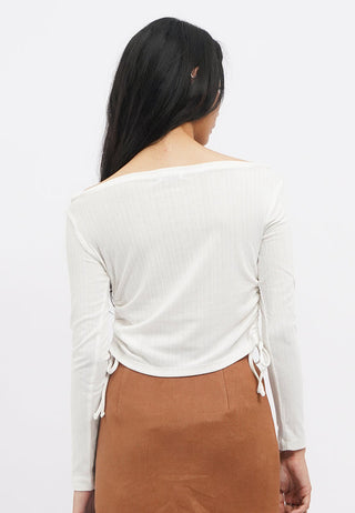Off Shoulder Long Sleeve Top