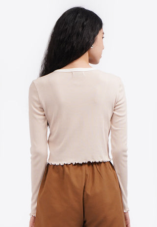 Button Up Long Sleeve Top