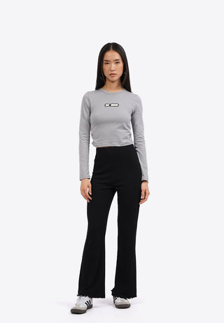 Long Sleeve Top with Side Ruched