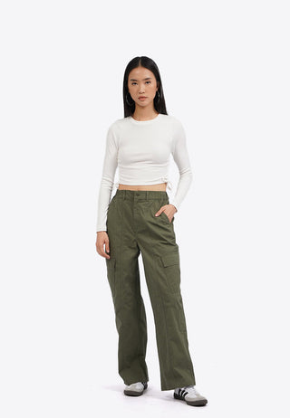 Long Sleeve Top with Side Ruched