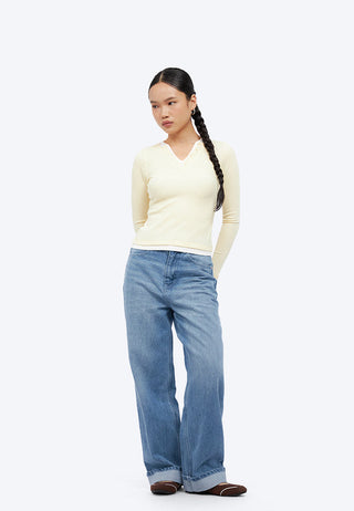 Double Layer Long Sleeve Top