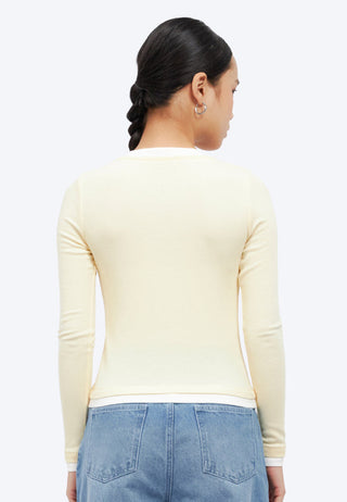Double Layer Long Sleeve Top