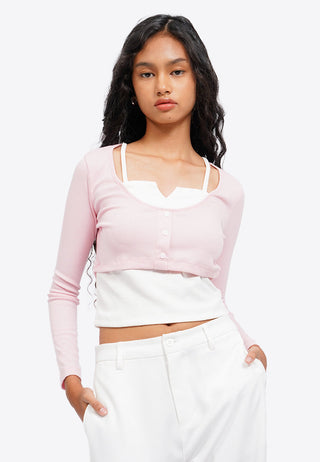 Double Layered Long Sleeve Top