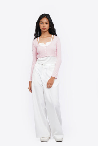 Double Layered Long Sleeve Top