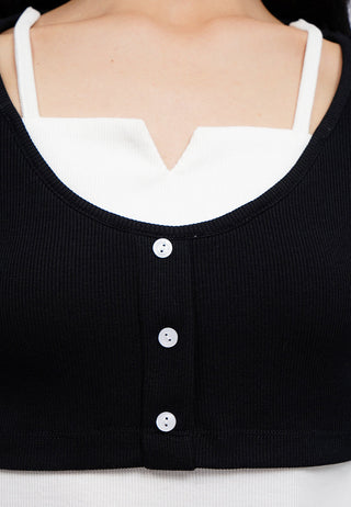 Double Layered Long Sleeve Top