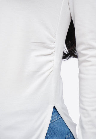 Gathered Details Long Sleeve Top